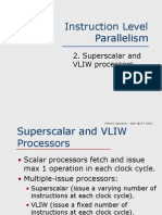 Instruction Level Parallelism