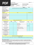 Monthly Report FOrm