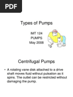 Chapter 11 Types of Pumps