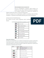 Procedimientos de Siscont