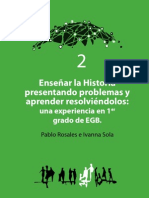 Enseñar La Historia Presentando Problemas