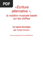 Logiciel Musical Ecriture Alternative