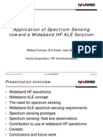 4G ALE Harris Spectrum Sensing