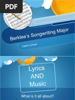 Songwriting Major 