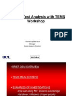 2G Drive Test Analysis With TEMS Workshop Mar2006