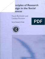 Principles of Research Design in The Social Sciences