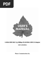 GW-US54Mini Manual v1.1 Eng PDF