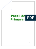 Poezii de Primavara