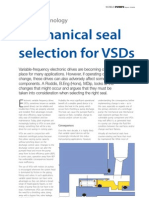 Mechanical Seal Selection For VSDs PDF