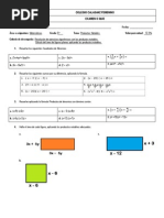 Examen Productos Notables