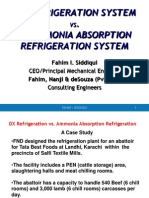 DX System Vs Ammonia Absorption