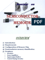 A Seminar On: Semiconductor Memories