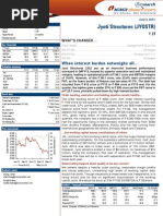 Jyoti Structures (JYOSTR) : When Interest Burden Outweighs All