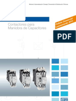 WEG CWMC Contactores para Maniobra de Capacitores 50031068 Catalogo Espanol