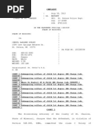 Cheryl Dudley Felony Complaint