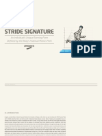 Brooks Stride Signature: An Individual's Unique Running Form Defined by The Body's Habitual Motion Path