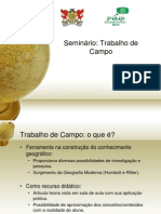 Apresentação - Seminário Trabalho de Campo-1