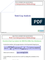 Semi-Log Analysis