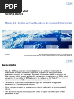 Module 02 3 - Setting Up Your BlackBerry Development Environment