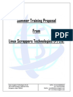 Summer Training Proposal From Linux Scrappers Technologies (P) LTD