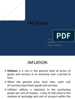 Inflation: By: Anurag Thakur Anukriti Ishita Sharma