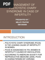 Management of Polycystic Ovary Syndrome in Case of