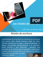 Niveles de Escritura