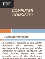 Computer Consists