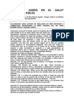 Apellidos Judíos en La Diáspora/exilio/galut.