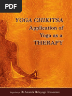 YOGA CHIKITSA: Application of Yoga As A THERAPY