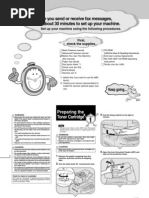 Before You Use This Machine: Before You Send or Receive Fax Messages, Take About 30 Minutes To Set Up Your Machine