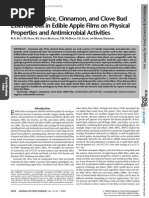 Analysis of Allspice in Relation To Bacteria Anitbiotic Resistance