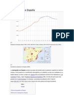 Demografía de España