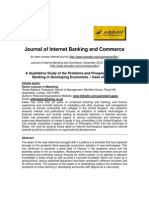 A Qualitative Study of The Problems and Prospects of Online Banking in Developing Economies - Case of Nigeria