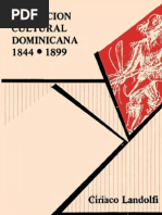 Ciriaco Landolfi - Evolucin Cultural Dominicana 1844 1899