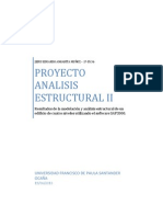 Análisis Estructural de Un Edificio de Cuatro Pisos