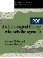 Who Sets The Agenda - (New Directions in Archaeology) - Cambridge University Press (1993)