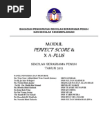 Perfect Score Chemistry SBP 2012 - Module