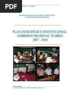 Plan Estratégico Institucional 2007-2010 - TUMBES