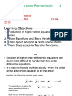 State Space Representation Part-1