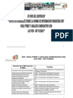 Diferencias VEN NIF PLenas Vs PYMES