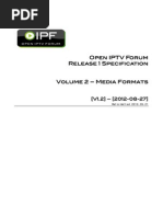 OIPF T1 R1 Specification Volume 2 Media Formats v1!2!2012!09!19