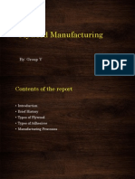 Powerpoint of Plywood Manufacturing