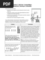 Grade 3, Unit One: Computation, Algebraic Thinking & Probability