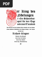 Sheet Music and Lyrics 'Das Rheingold' - Richard Wagner