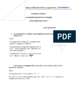 387 Probleme Rezolvate Cu Inegalitati Geometrice in Triunghi Pentru Gimnaziu Si Liceu