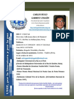 Carlos Garrido Chalén (Datos Biográficos)