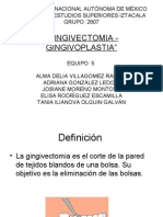 Procedimiento de Gingivectomia - Gingivoplastia