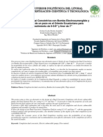 Completación Dual Concéntrica Con Bomba Electrosumergible y Flujo Natural de Un Pozo en El Oriente Ecuatoriano