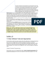 Lecture - 14 7.4 New Software Tools and Approaches: Object-Oriented Programming